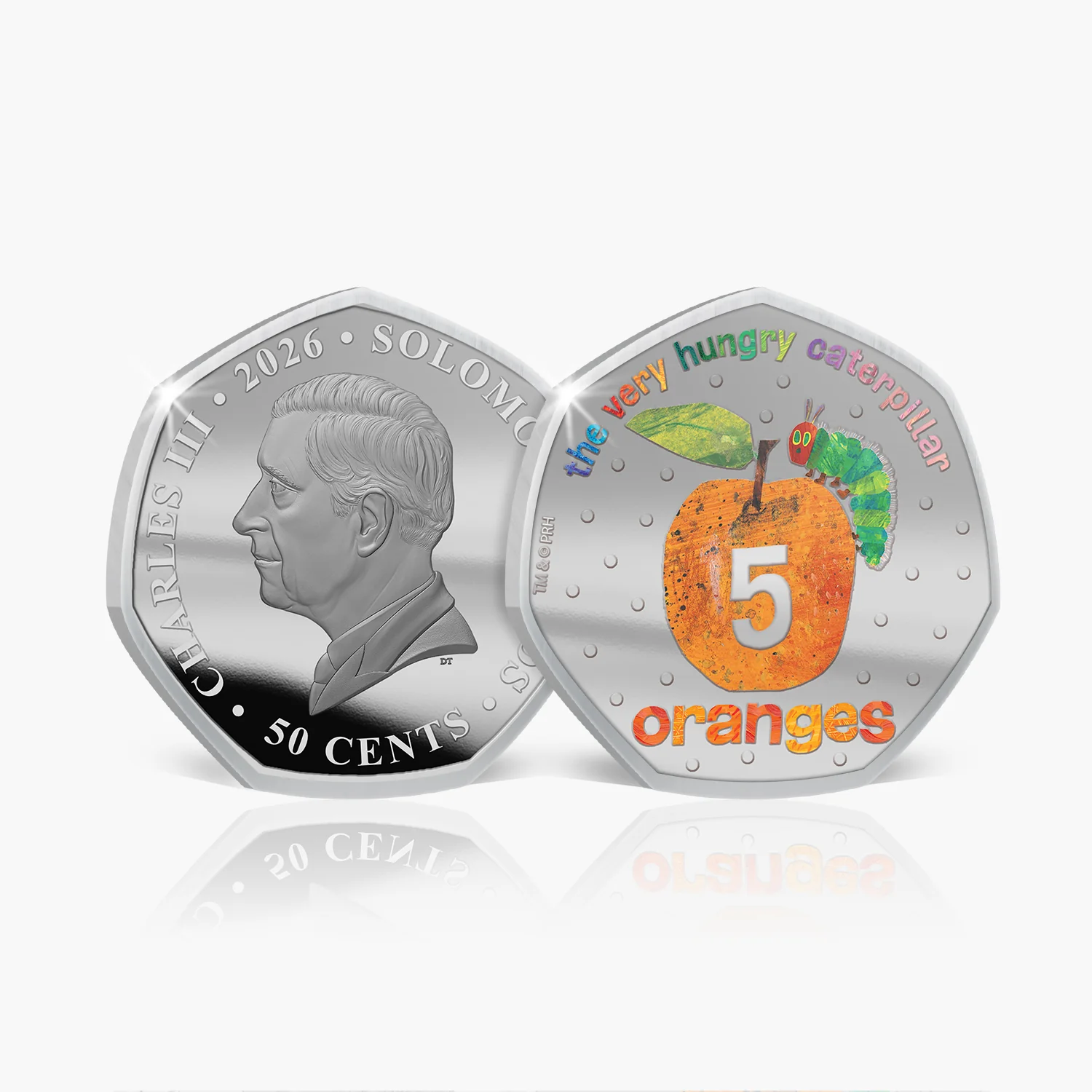 The Very Hungry Caterpillar™ 2026 .999 Silver Plated Coin Pack - Image 4