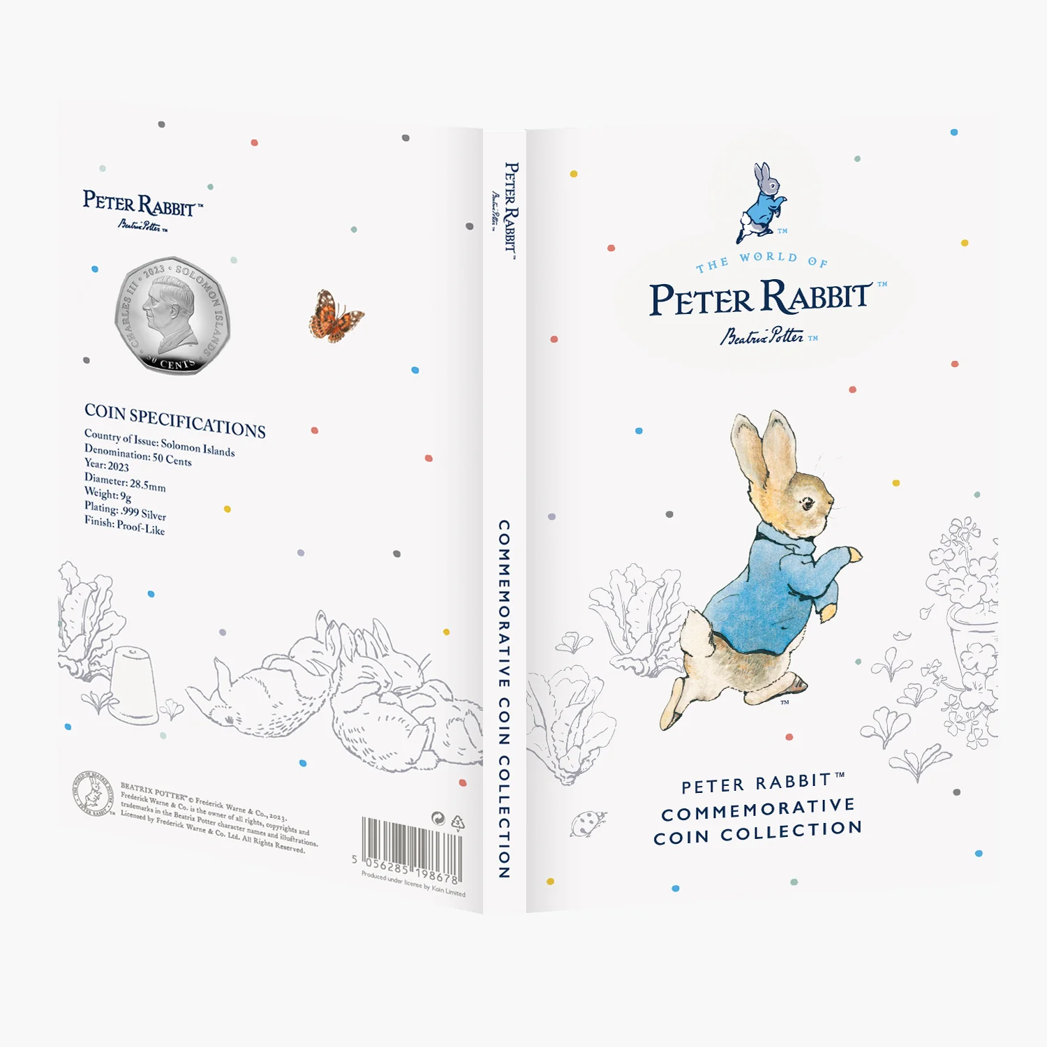 The World of Peter Rabbit 2023 Complete Coin Collection - Image 6