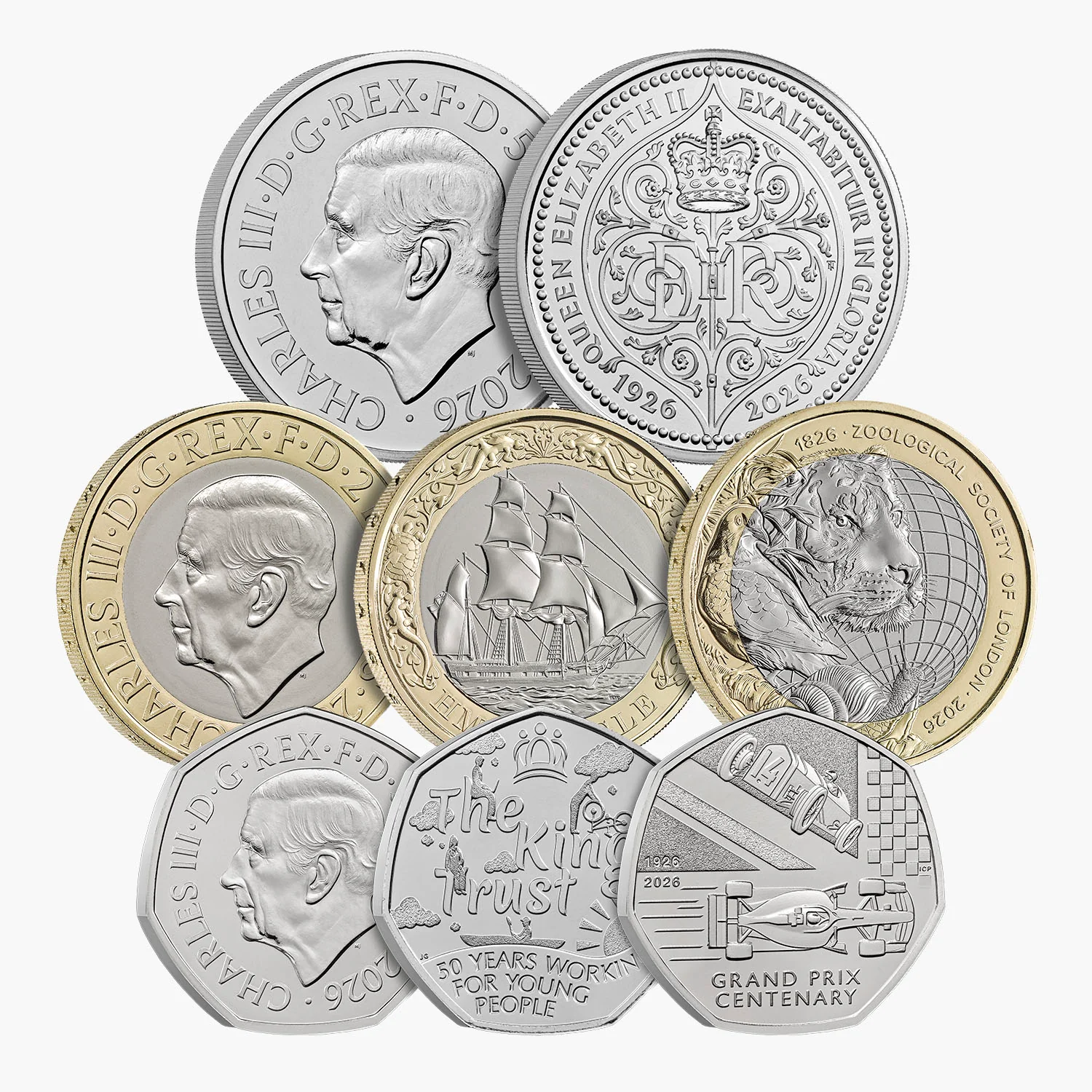 The 2026 United Kingdom BU Annual Coin Set - Image 3