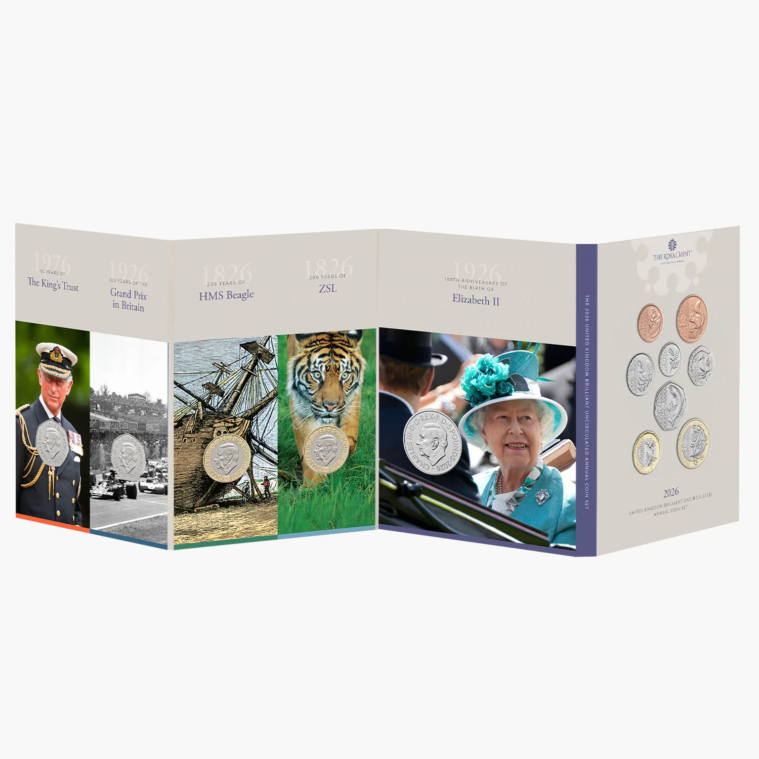The 2026 United Kingdom BU Annual Coin Set - Image 9