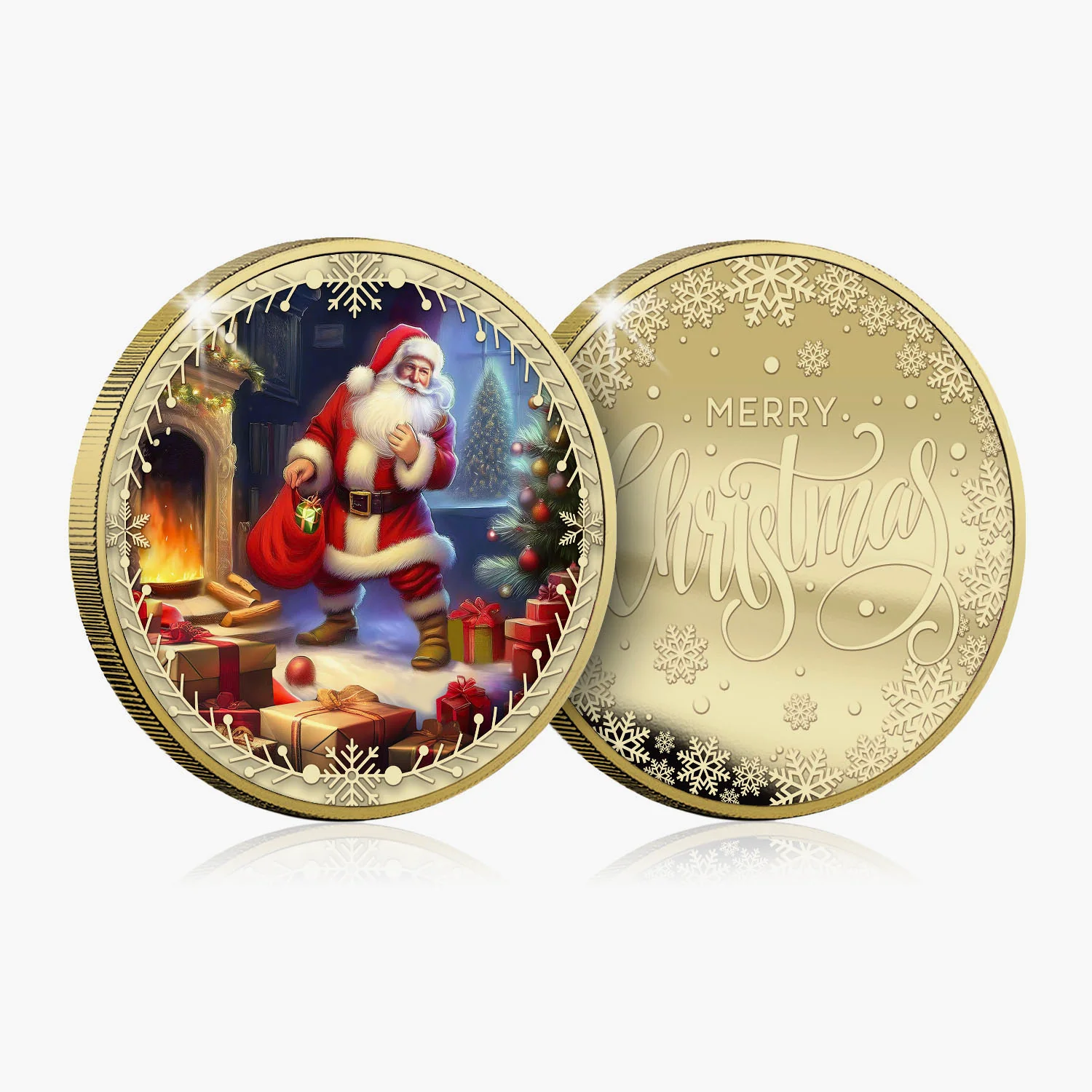 Santa Claus Christmas 2024 Gold Plated Box Set Edition - Image 5