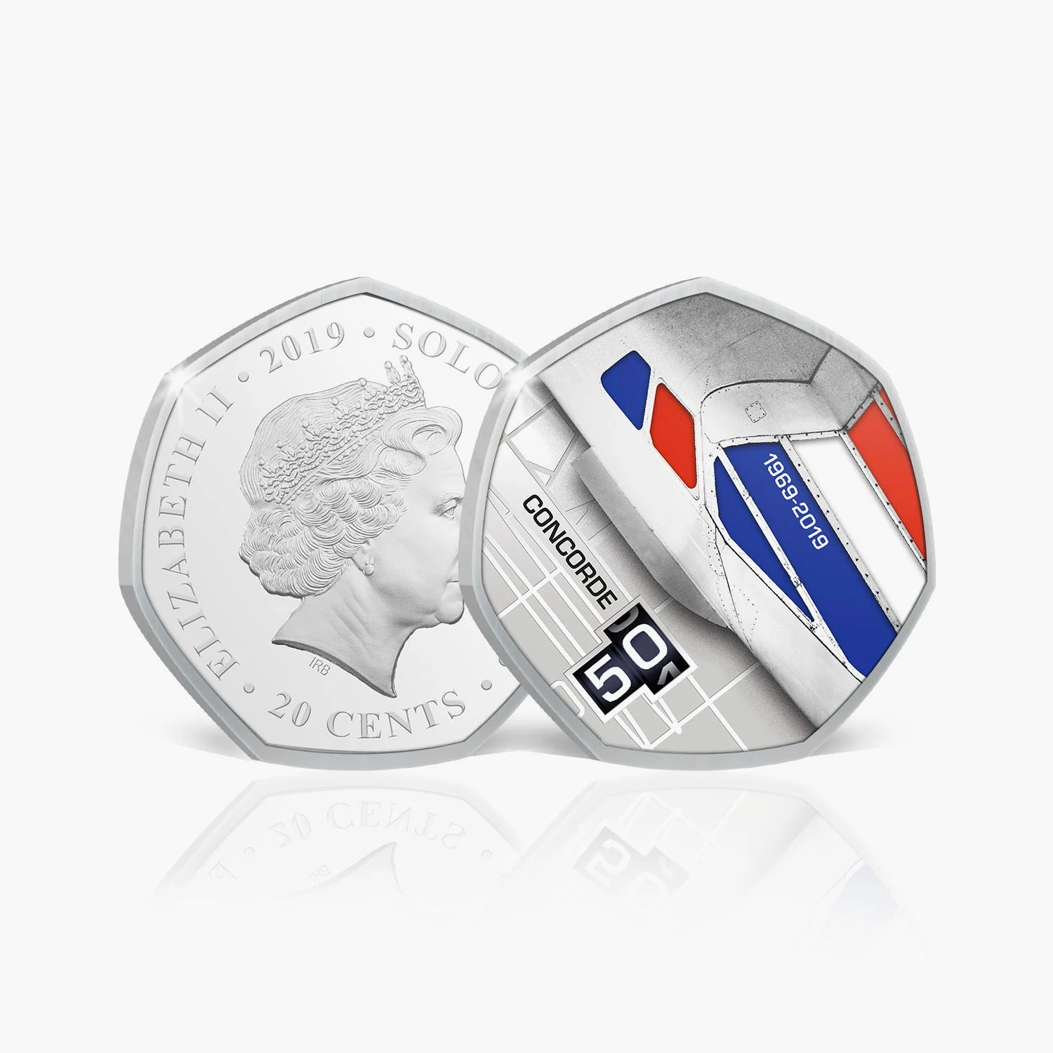 Concorde 50th Anniversary Complete BU Coin Collection - Image 10