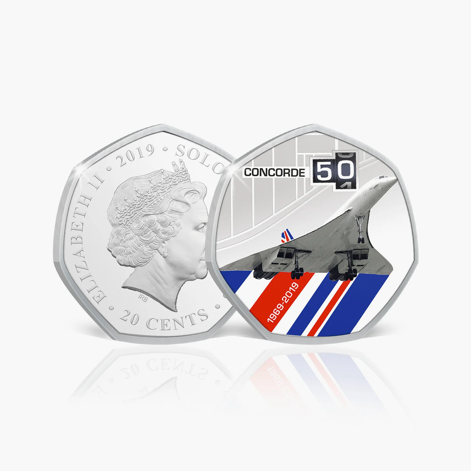 Concorde 50th Anniversary Complete BU Coin Collection - Image 5