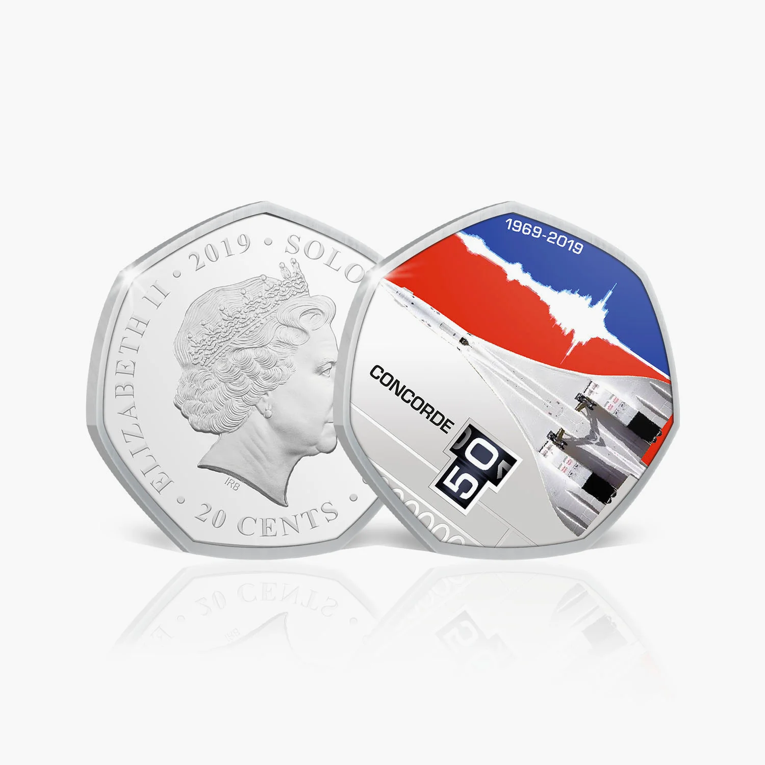 Concorde 50th Anniversary Complete BU Coin Collection - Image 6