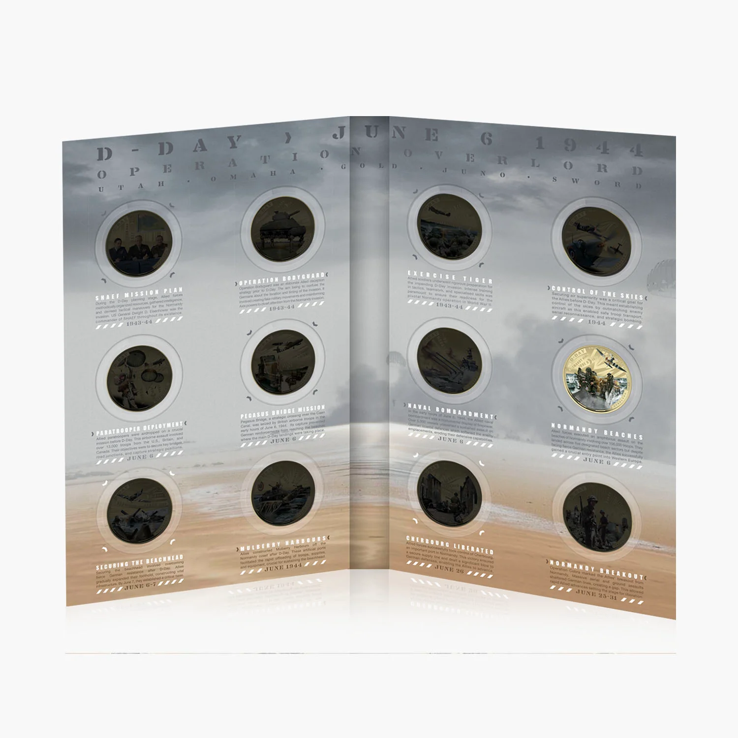 D-Day 80th Anniversary 2024 Coin Collection - Image 6