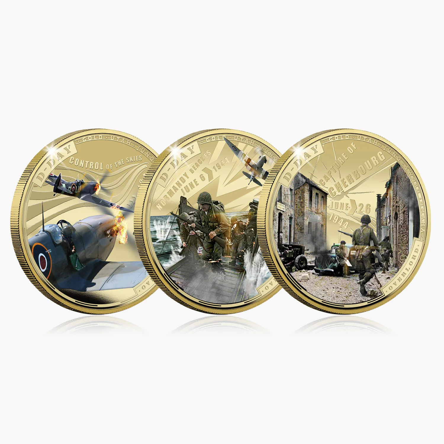 D-Day 80th Anniversary 2024 Coin Complete Collection - Image 5