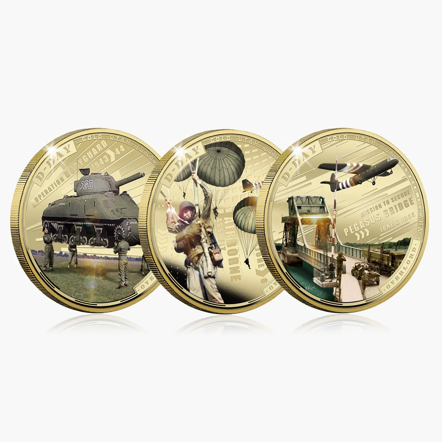 D-Day 80th Anniversary 2024 Coin Complete Collection - Image 7