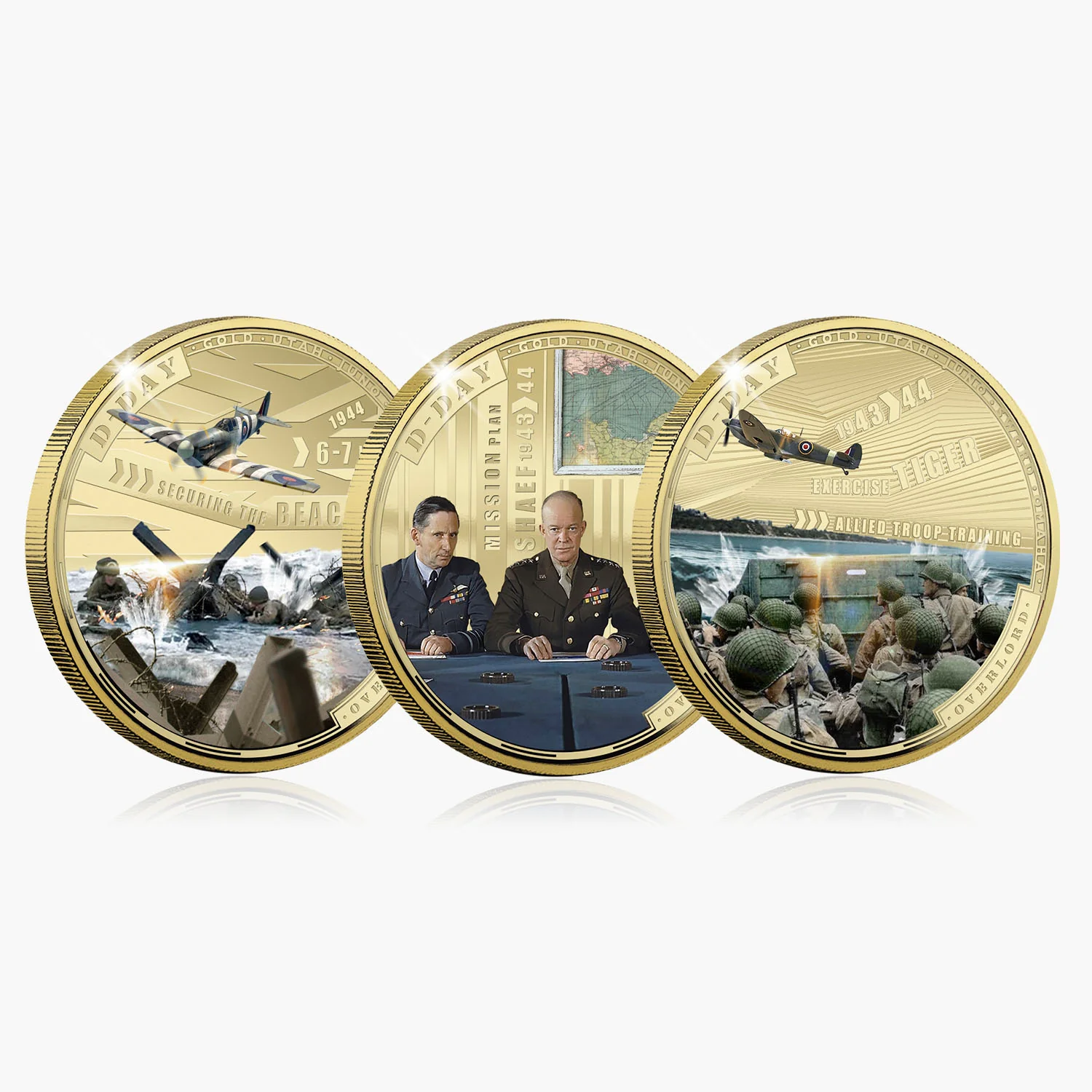 D-Day 80th Anniversary 2024 Coin Complete Collection - Image 9