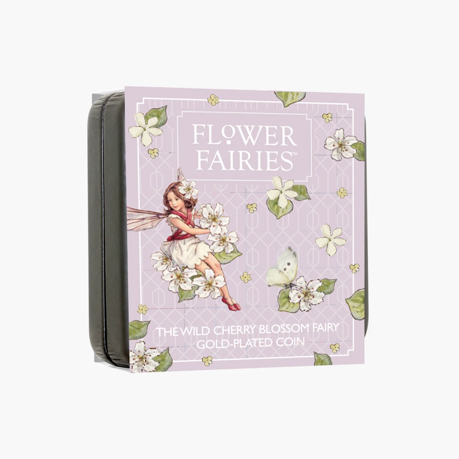 Flower Fairies 2026 The Wild Cherry Blossom Fairy Super Size Gold Luxe Edition Coin - Image 8
