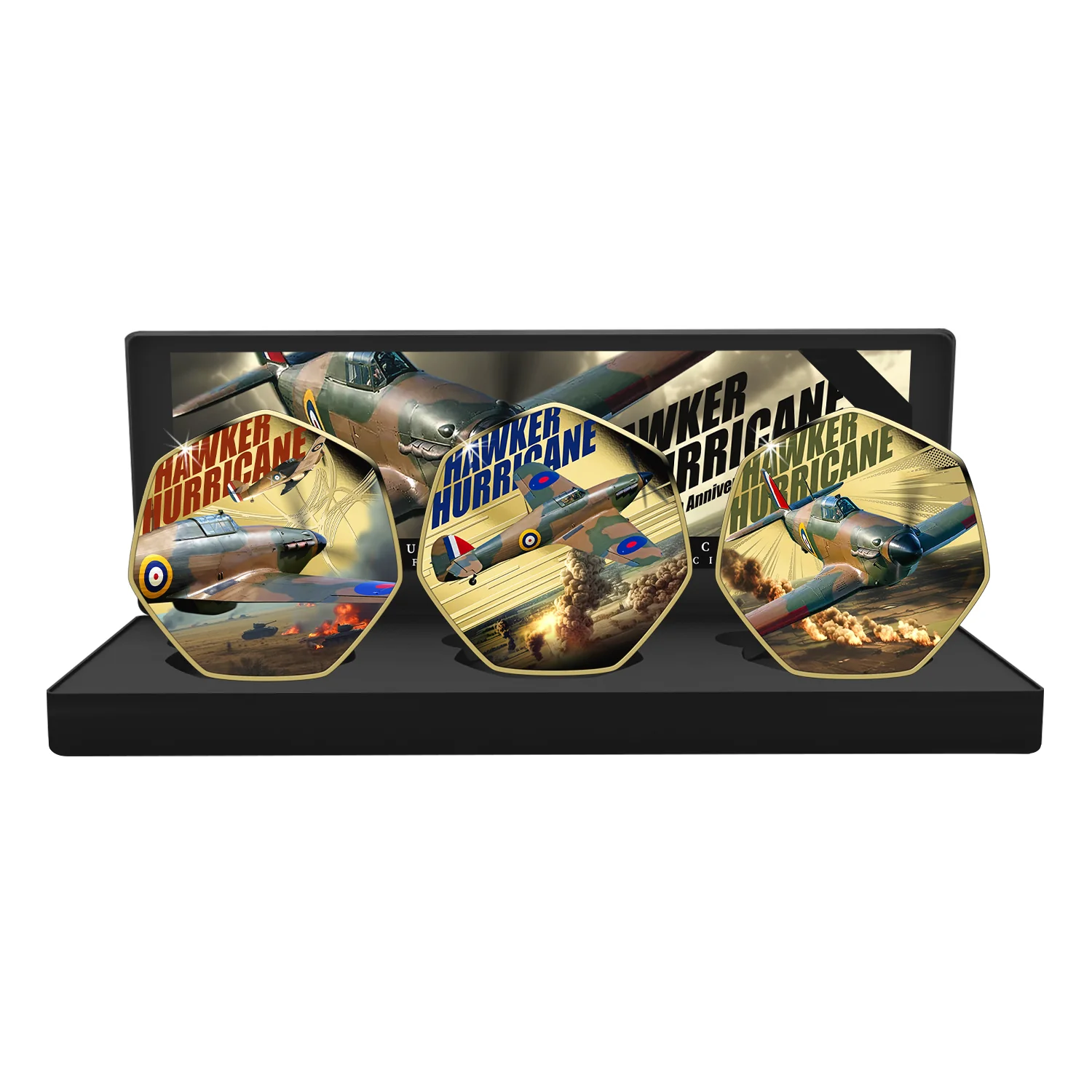 Hawker Hurricane 90th Anniversary 2026 Limited Edition Gold Plated Box Set - Image 8