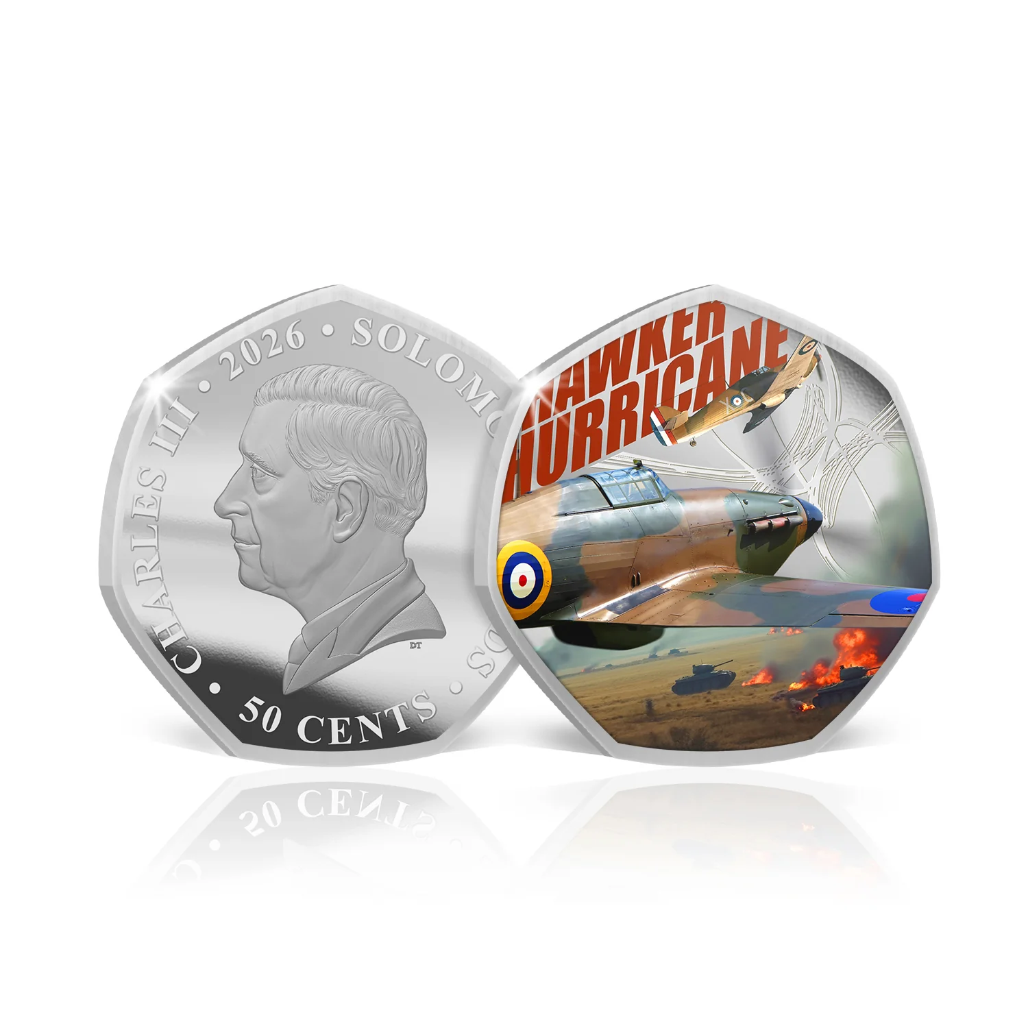 Hawker Hurricane 90th Anniversary 2026 Silver Plated BU Coin - Image 3