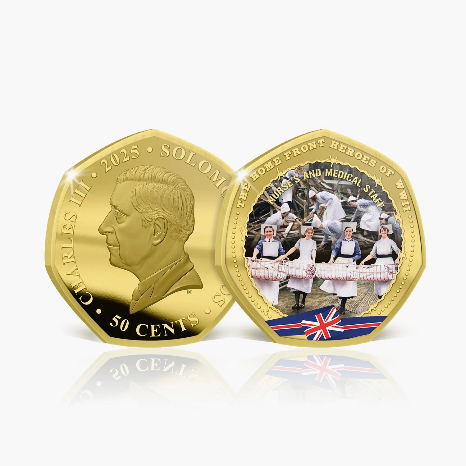 Home Front Heroes of WWII 2025 24 Carat Gold Plated Box Set Edition - Image 6