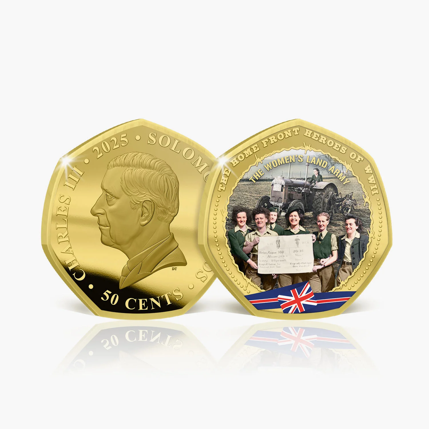 Home Front Heroes of WWII 2025 24 Carat Gold Plated Box Set Edition - Image 7