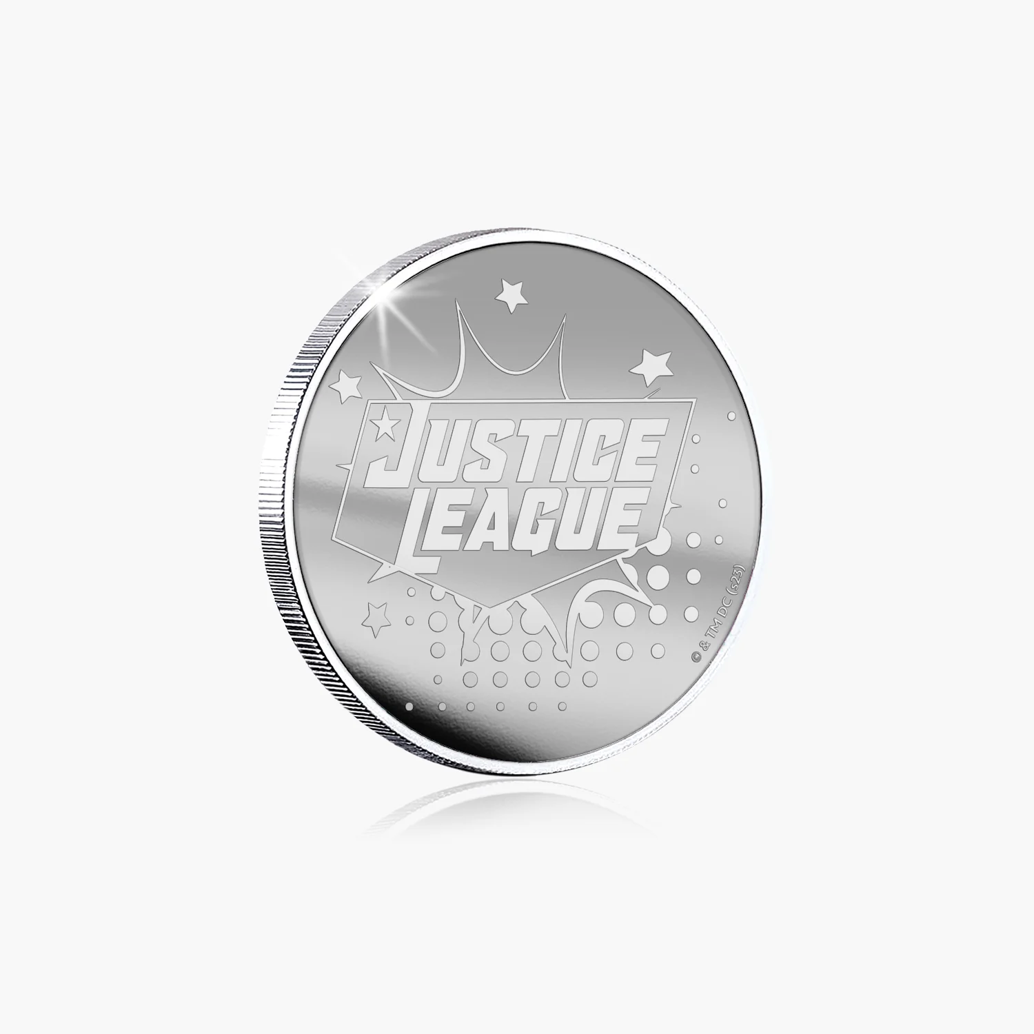 DC Comics Justice League - Superman Silver Plated Commemorative - Image 3