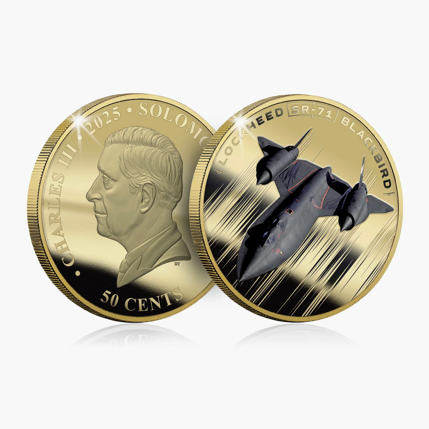 Lockheed SR-71 Blackbird 2025 60th Anniversary Gold Plated Box Set Edition - Image 5