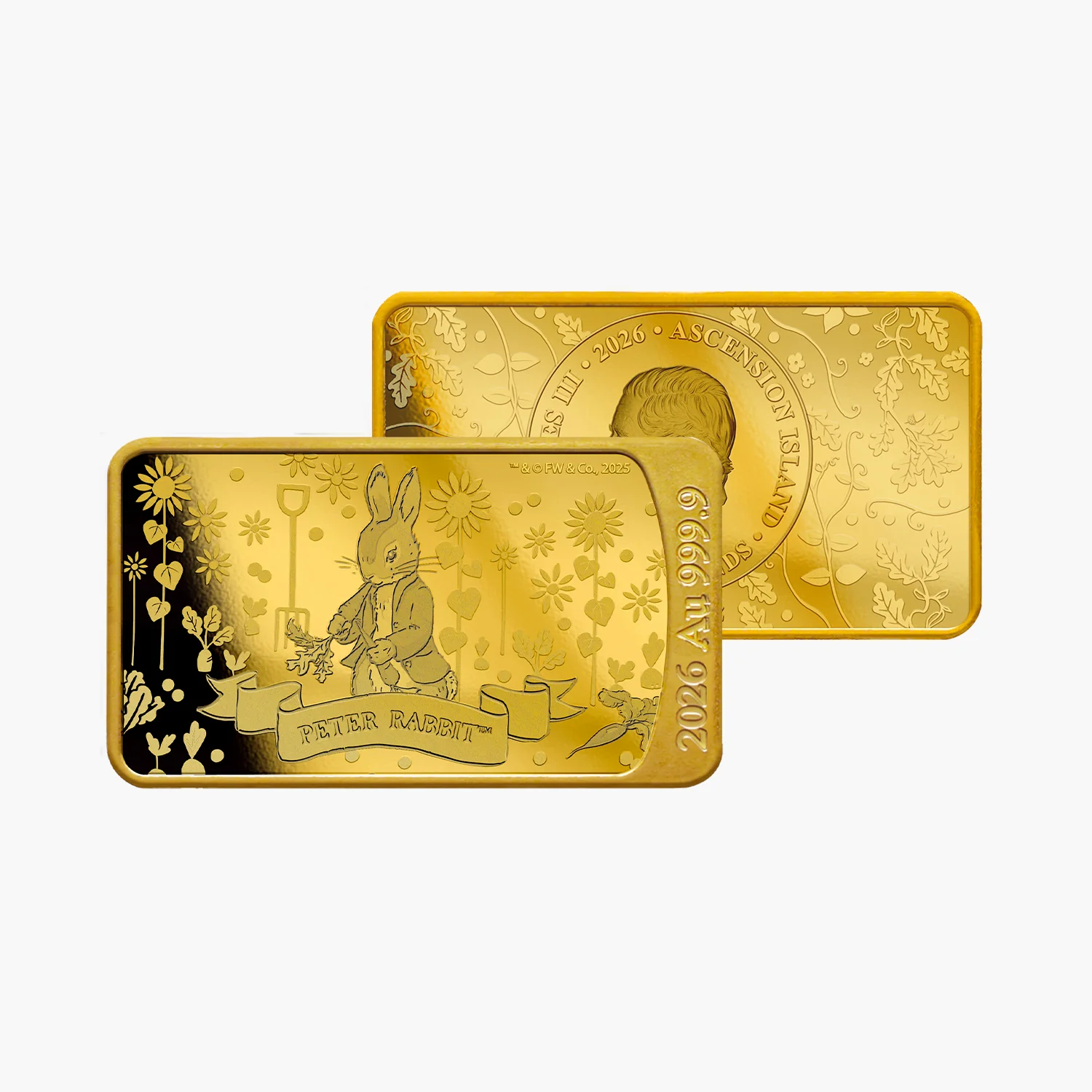 The World of Peter Rabbit 2026 Solid Gold Coin Bar Collection - Image 4