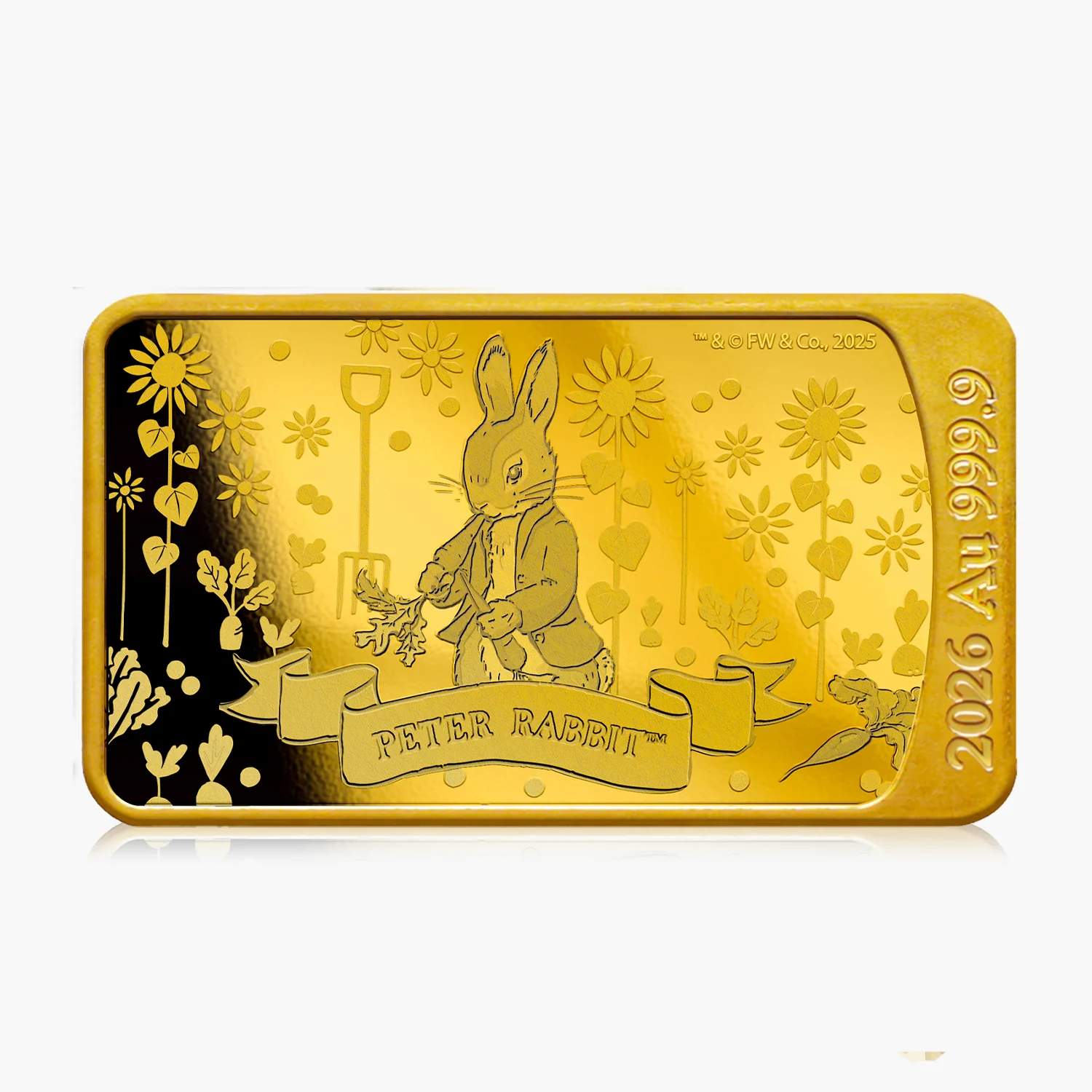 The World of Peter Rabbit 2026 Solid Gold Coin Bar Collection - Image 5