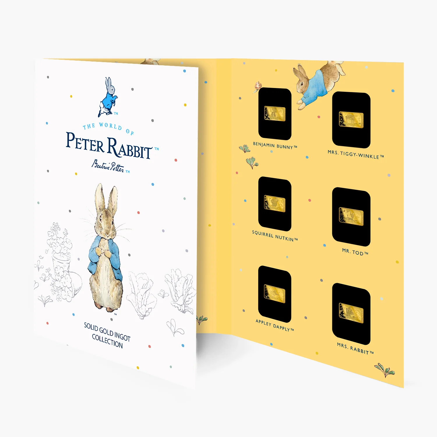 The World of Peter Rabbit 2026 Solid Gold Coin Bar Collection - Image 9