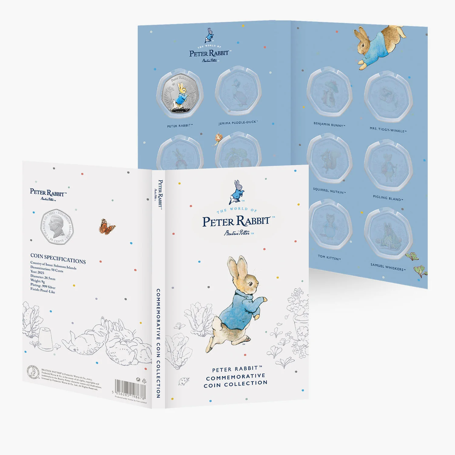 The World of Peter Rabbit 2023 Coin Collection - Image 3