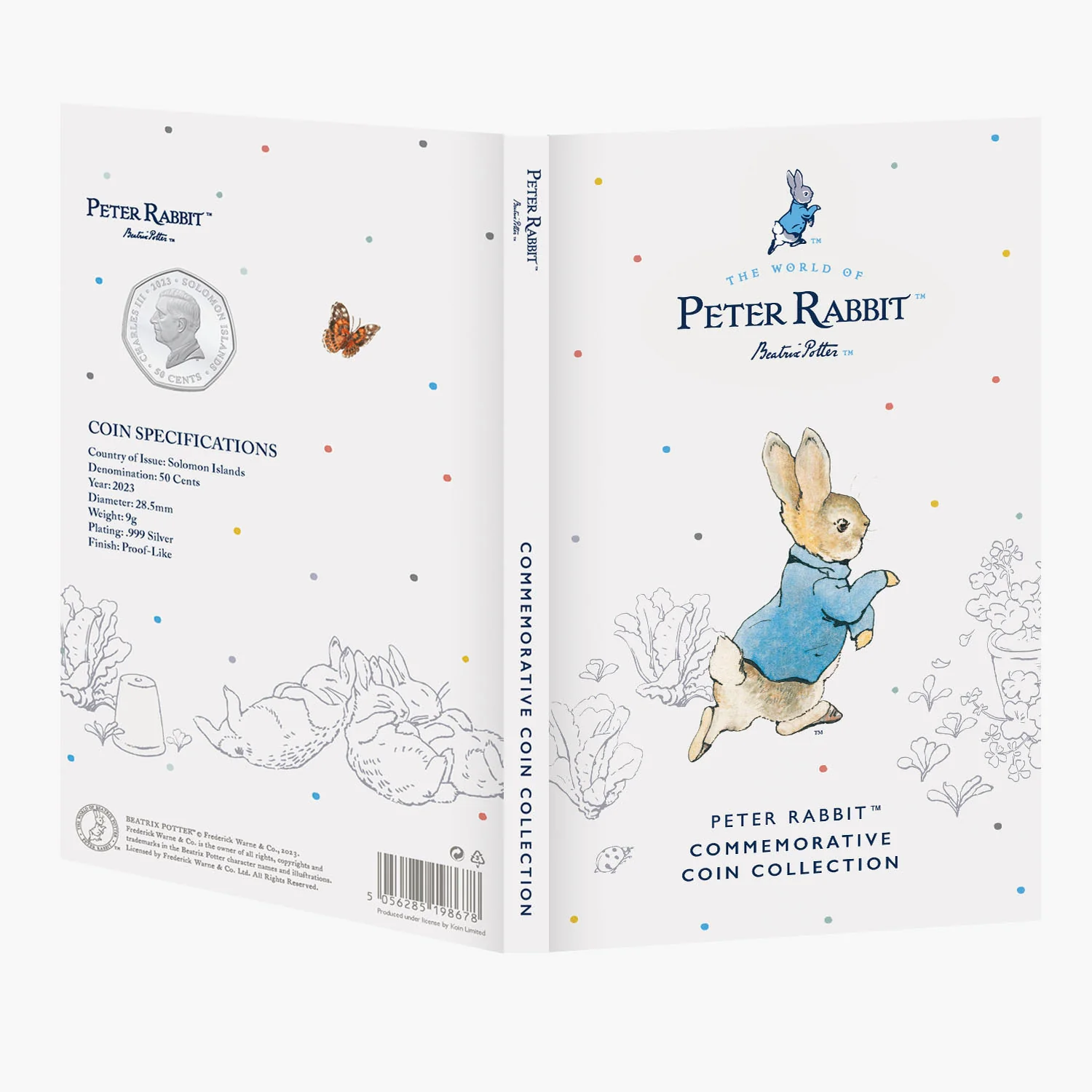The World of Peter Rabbit 2023 Coin Collection - Image 7