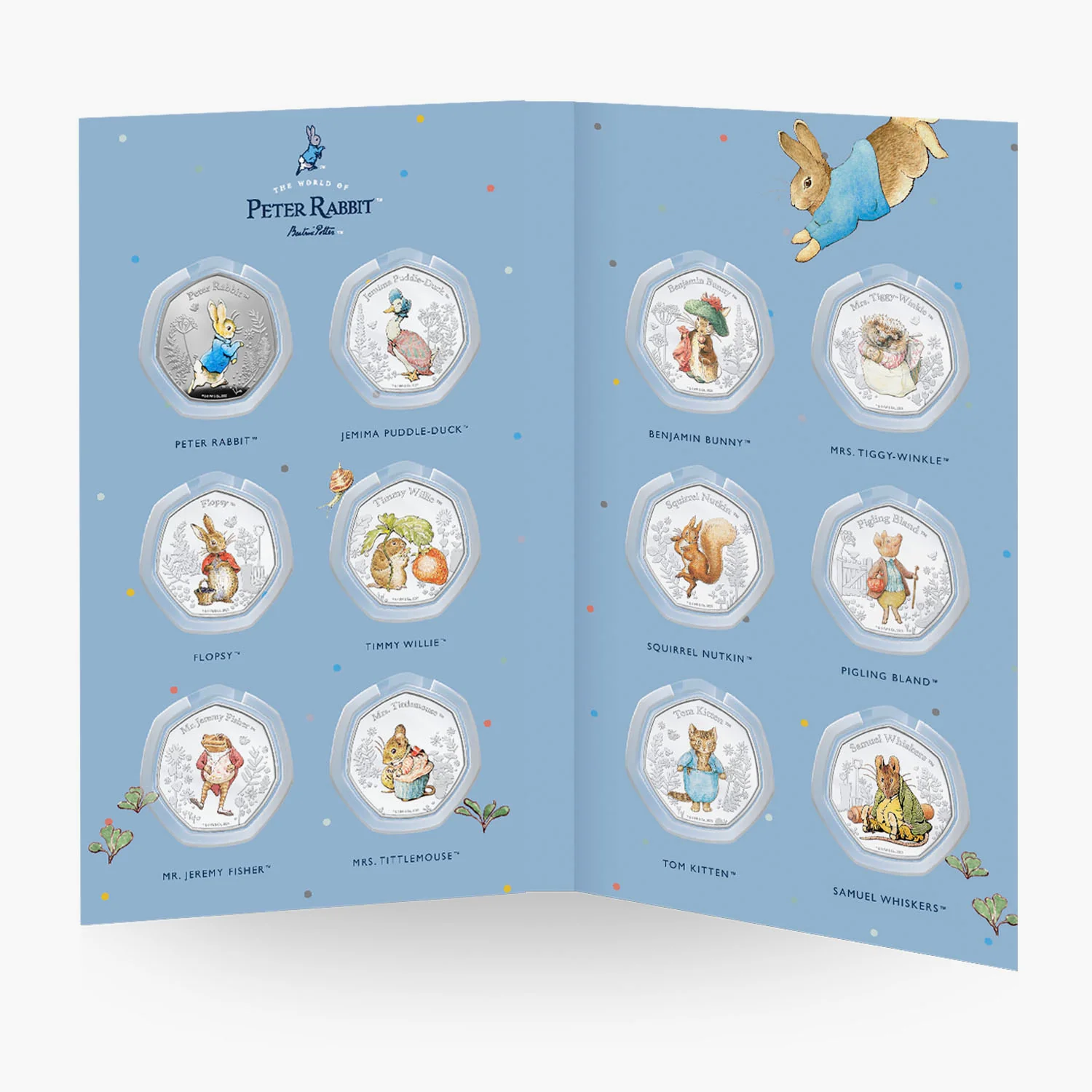 The World of Peter Rabbit 2023 Coin Collection - Image 9