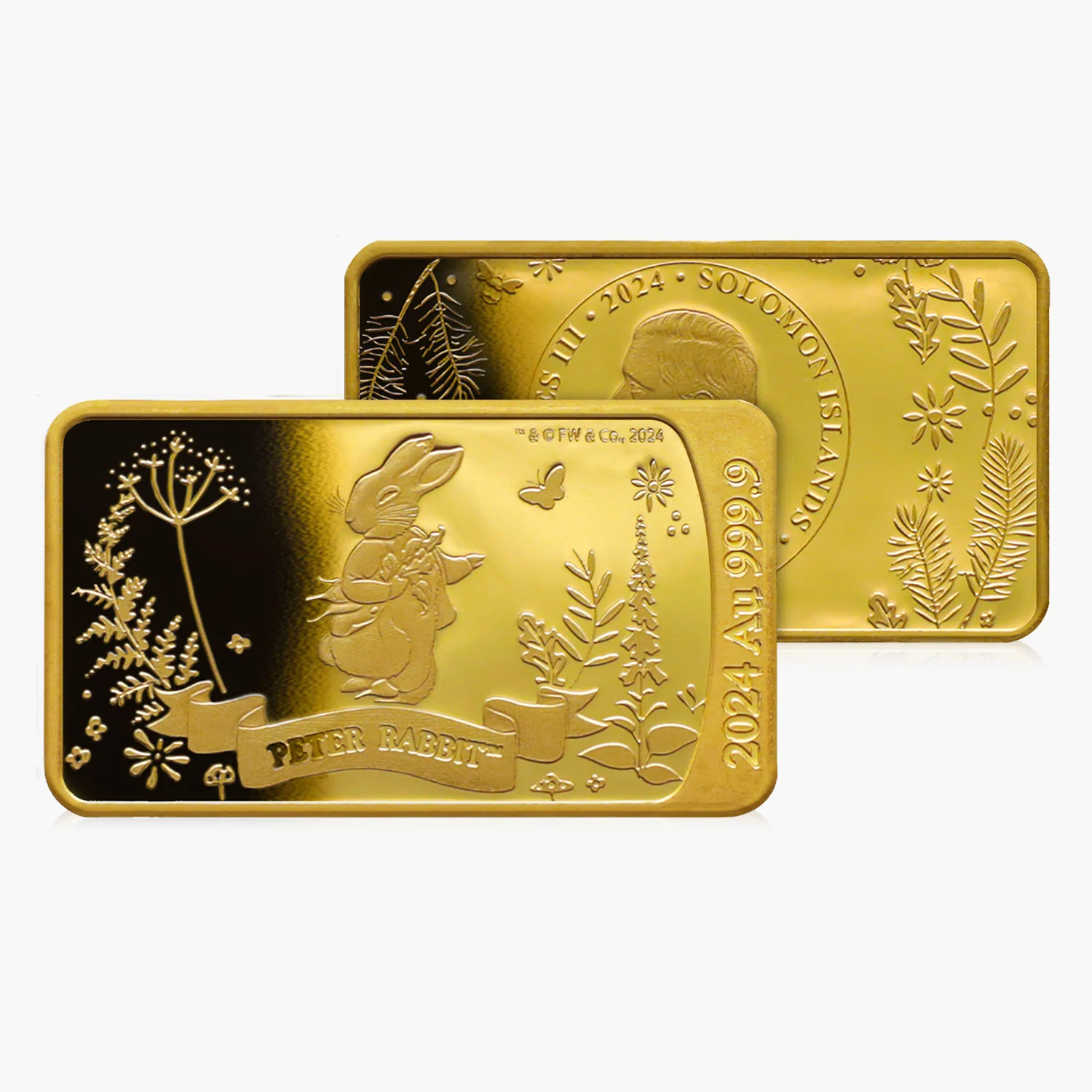 The World of Peter Rabbit Solid Gold Coin Bar Collection - Image 4