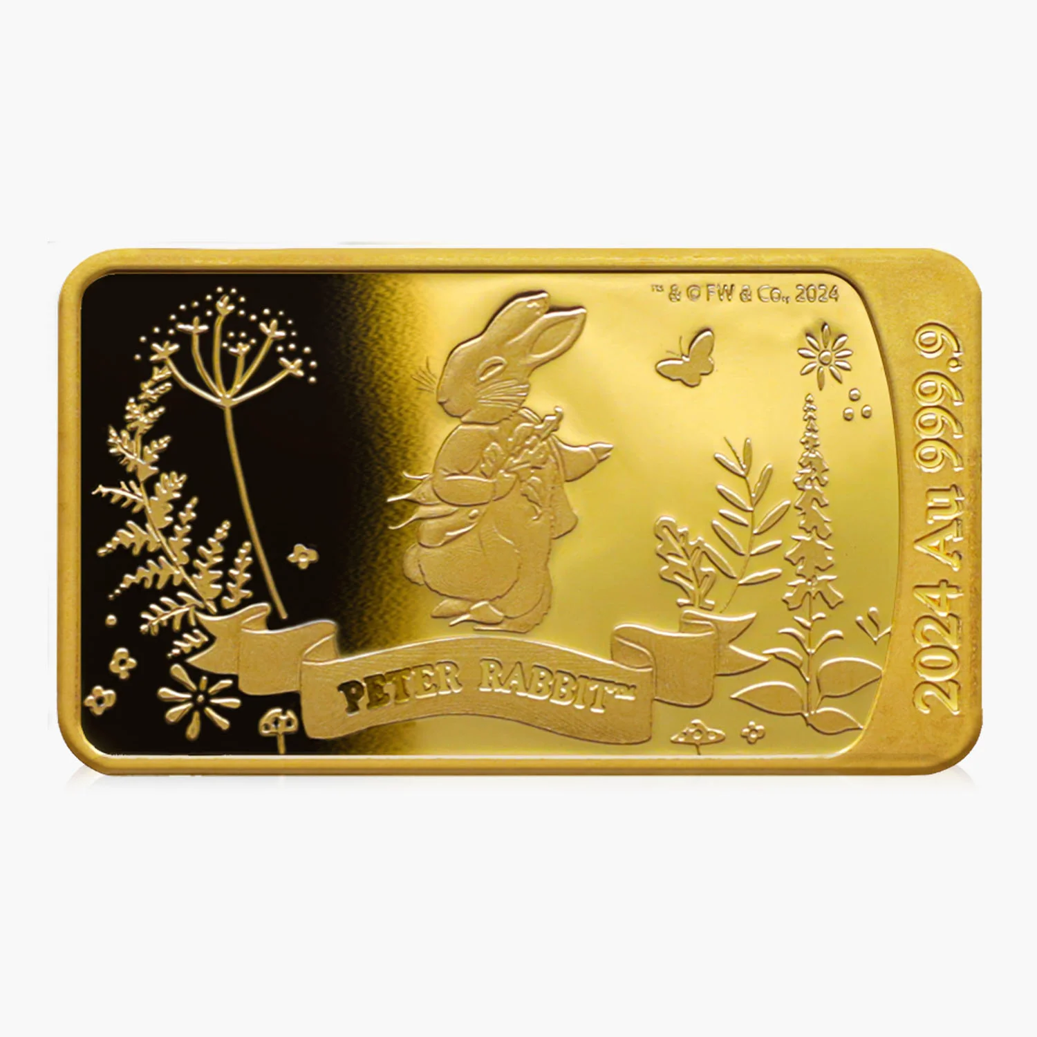 The World of Peter Rabbit Solid Gold Coin Bar Collection - Image 5