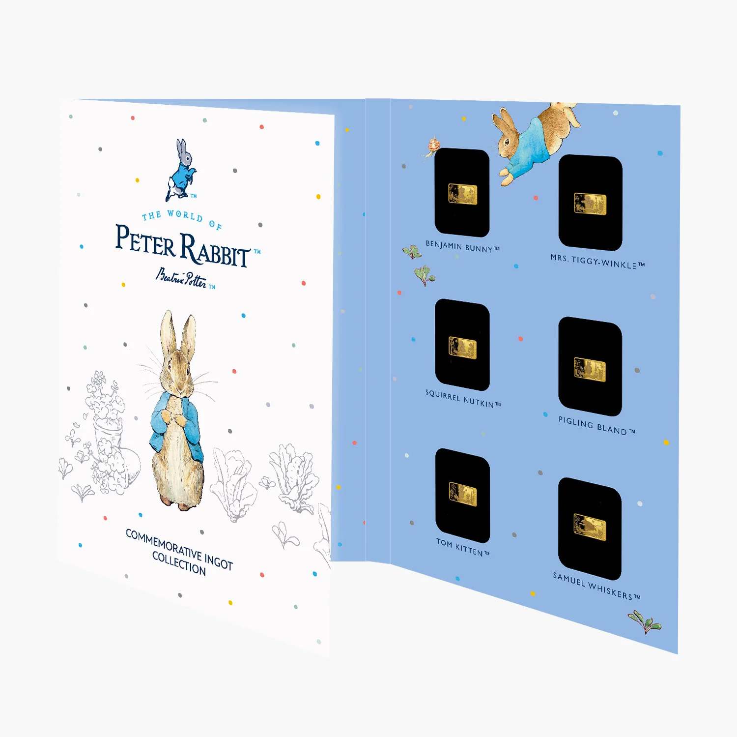 The World of Peter Rabbit Solid Gold Coin Bar Collection - Image 8