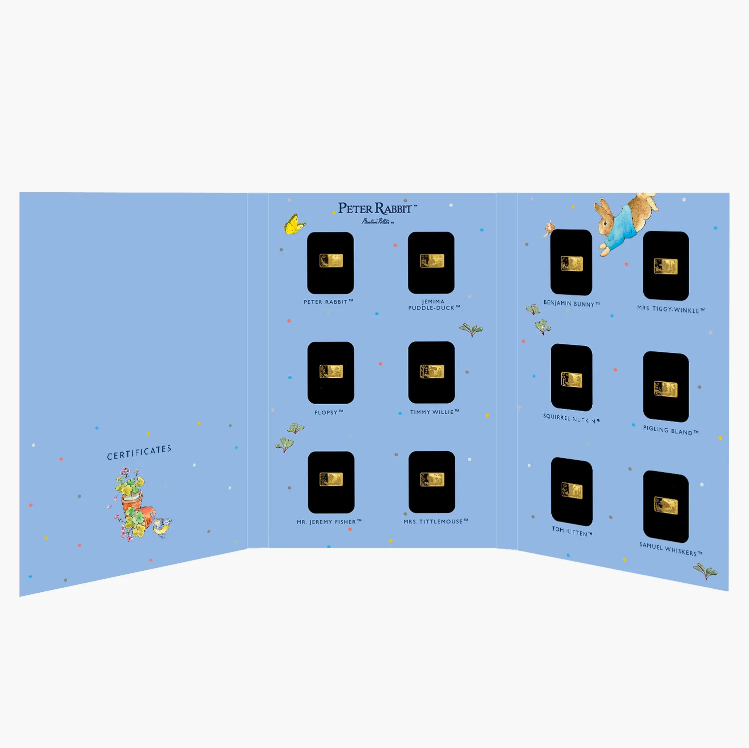 The World of Peter Rabbit Solid Gold Coin Bar Collection - Image 9