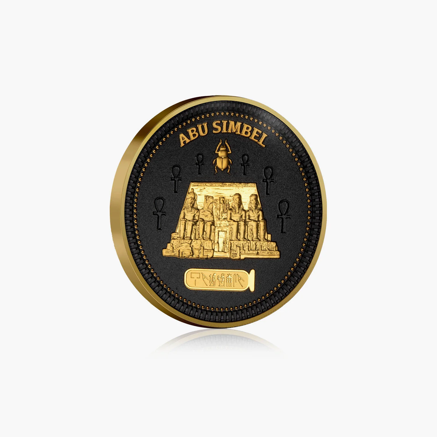 The Mysteries of Ancient Egypt Abu Simbel Half Dollar Coin - Image 4