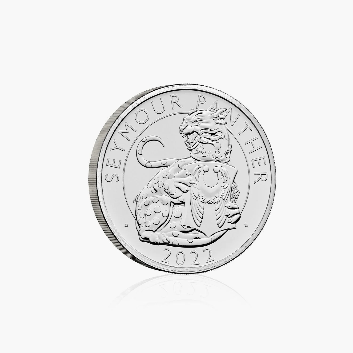 The Royal Tudor Beasts The Seymour Panther 2022 UK £5 BU Coin - Image 3
