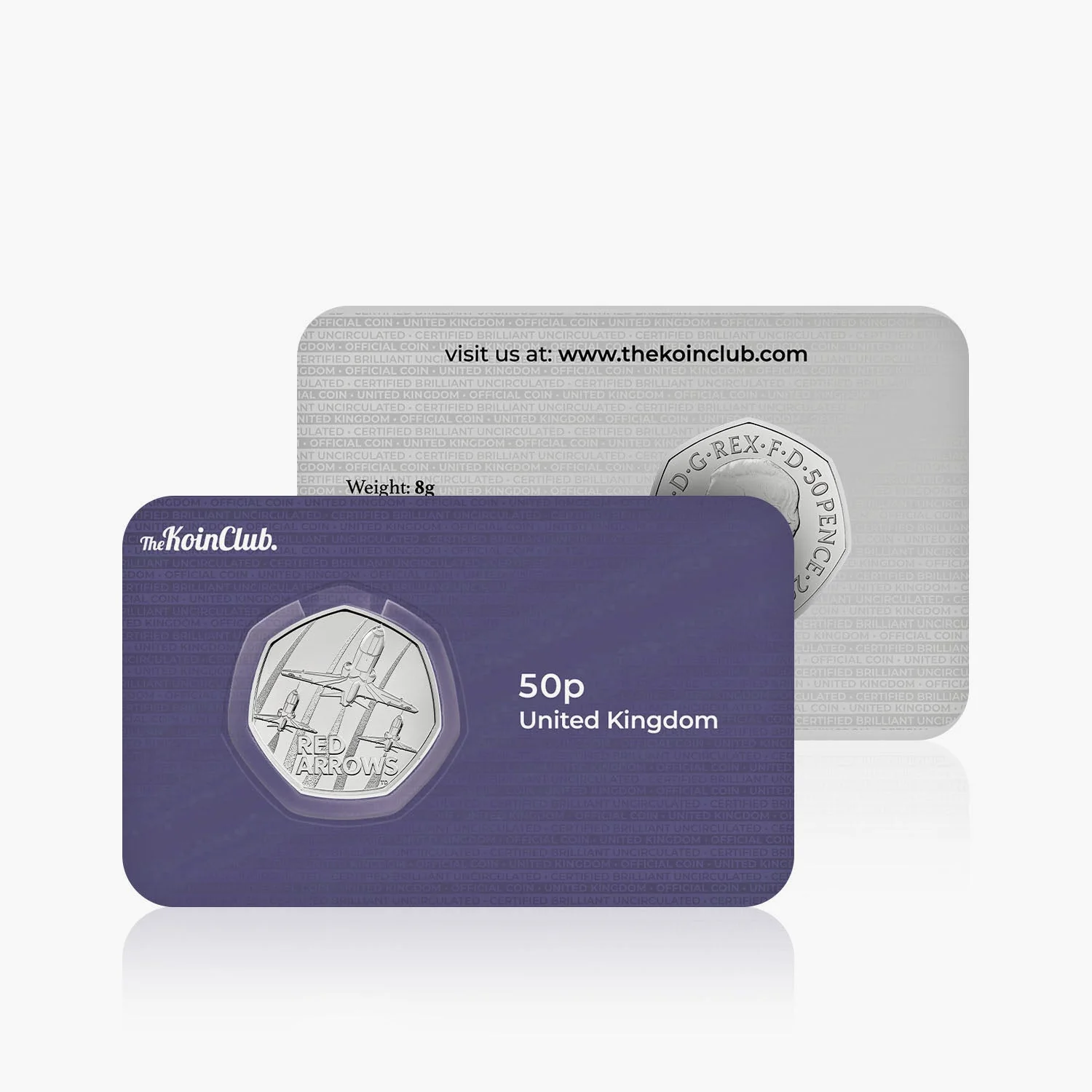 2025 Red Arrows UK 50p Coin - Image 3