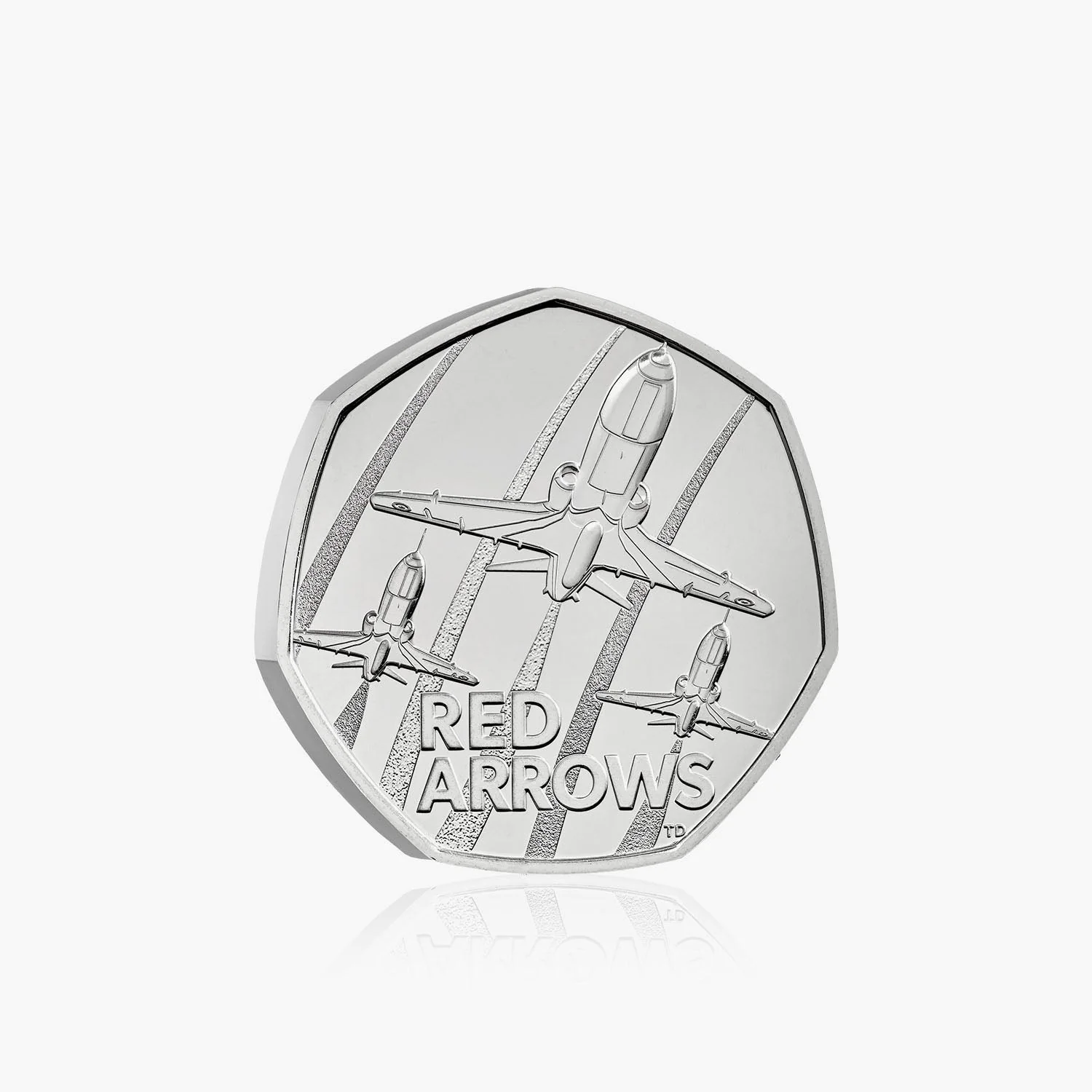 2025 Red Arrows UK 50p Coin - Image 4
