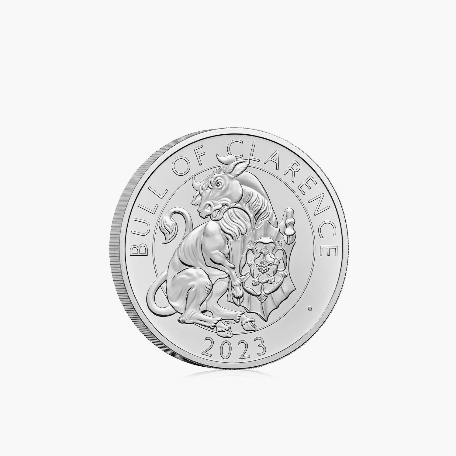The Royal Tudor Beasts The Bull of Clarence 2023 £5 Brilliant Uncirculated Coin - Image 4