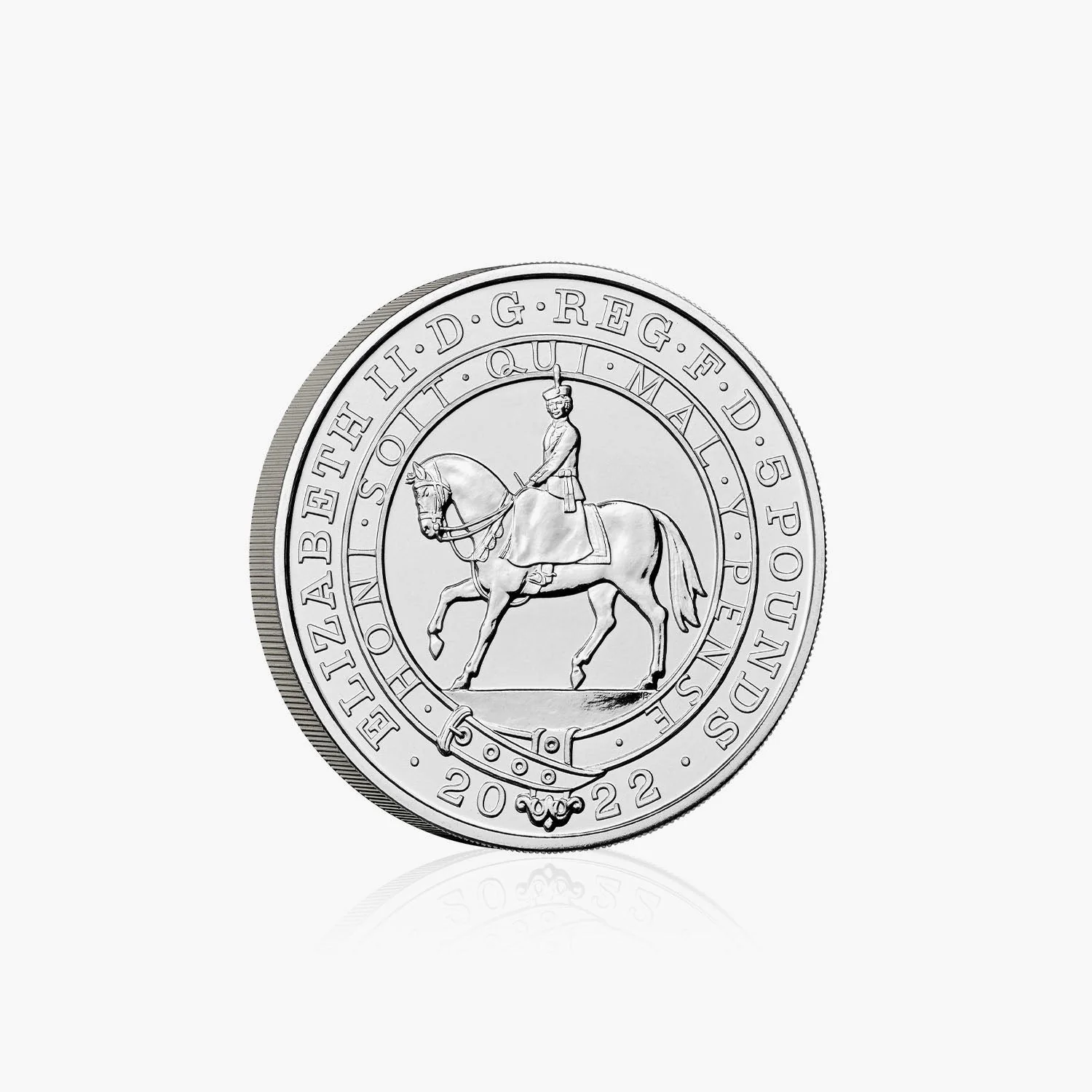 The Platinum Jubilee of Her Majesty The Queen 2022 UK £5 BU Coin - Image 4