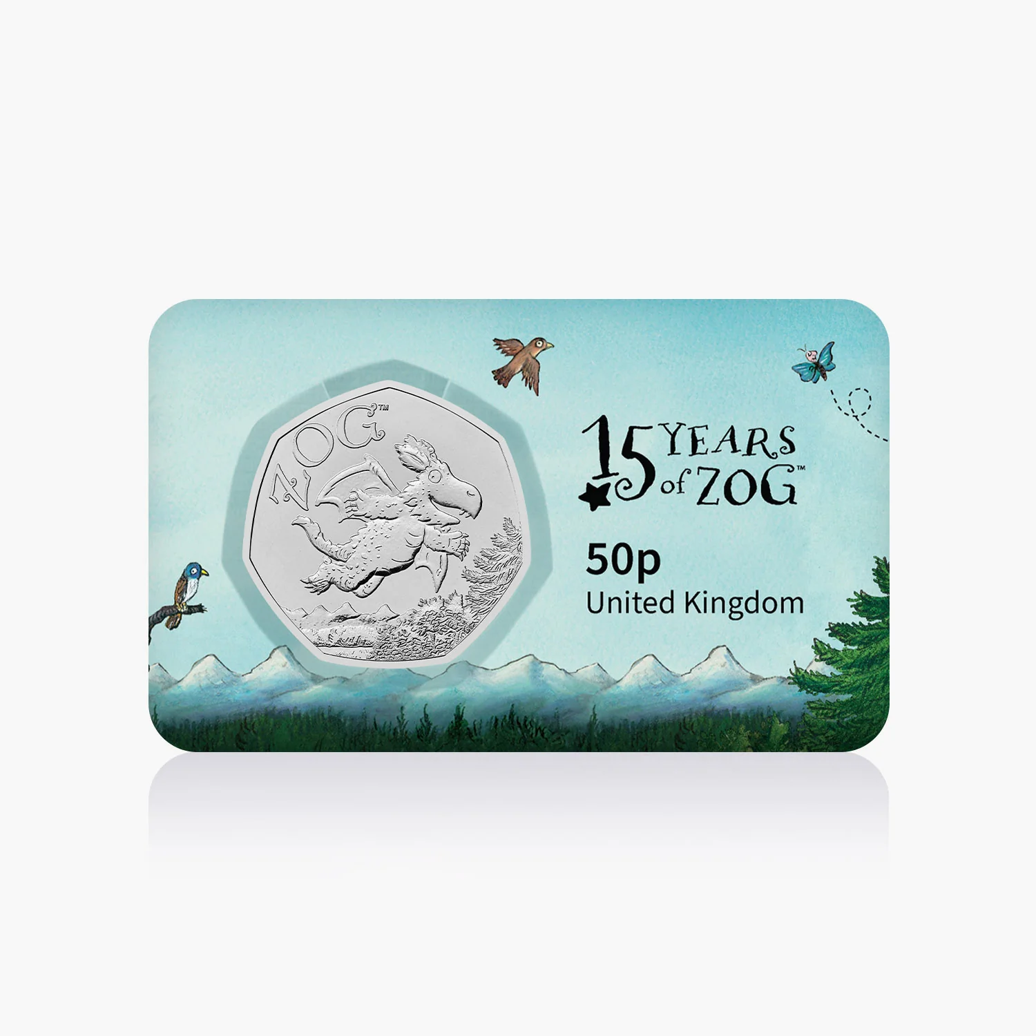 15 Years of Zog 2025 UK 50p BU Coin - Image 6