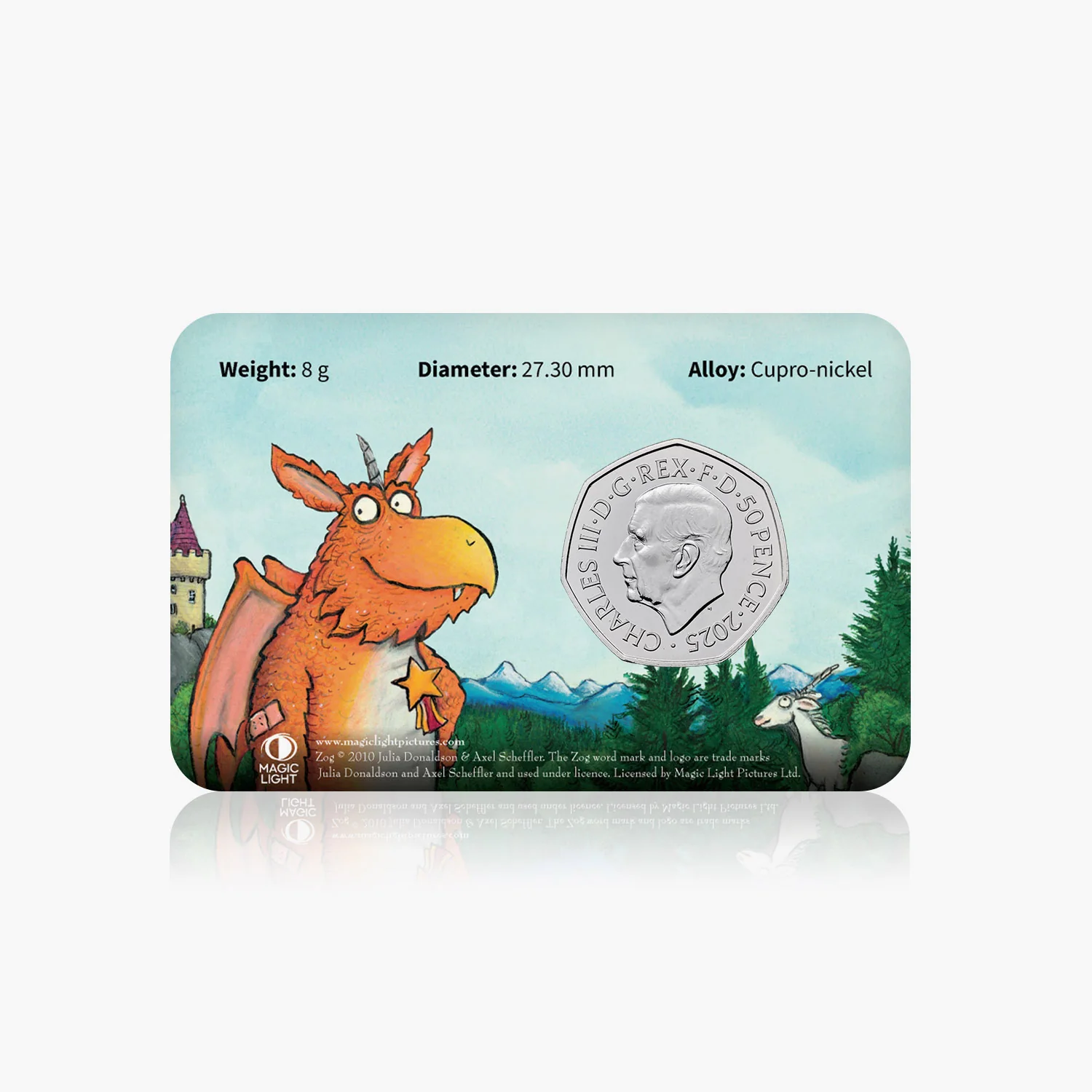 15 Years of Zog 2025 UK 50p BU Coin - Image 7