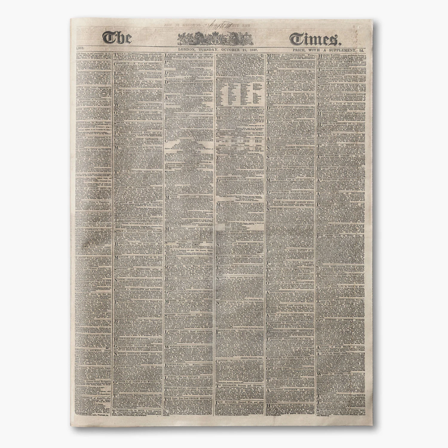 Original Victorian Newspaper - Image 4