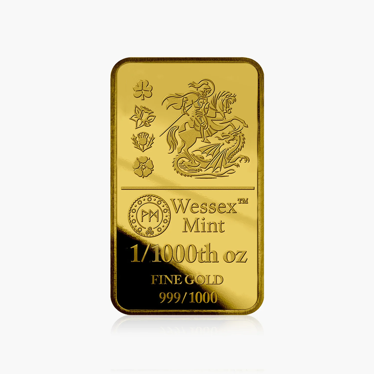 Wessex Mint 1/1000th oz Solid Gold Bar Collection - Image 5