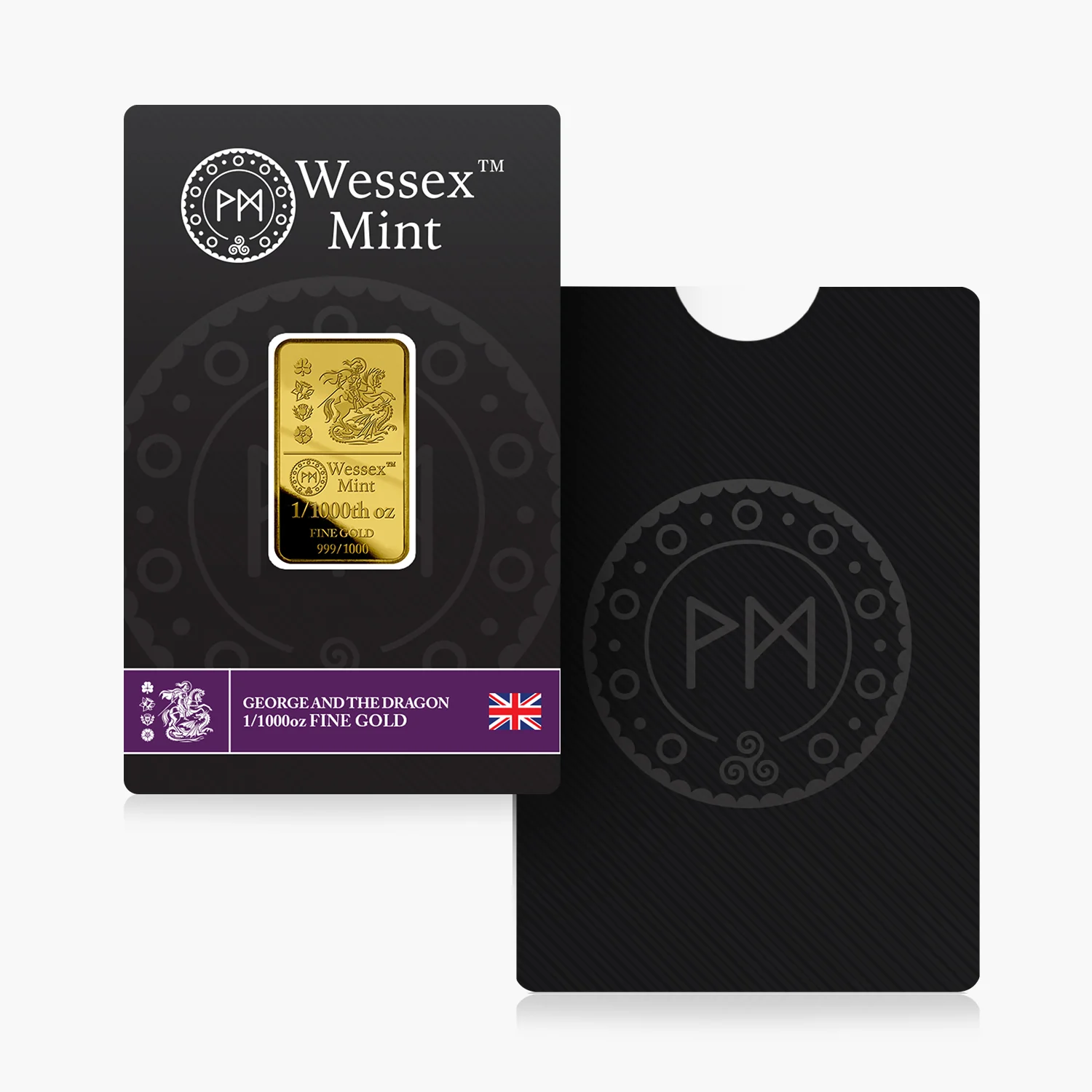 Wessex Mint 1/1000th oz Solid Gold Bar Collection - Image 6