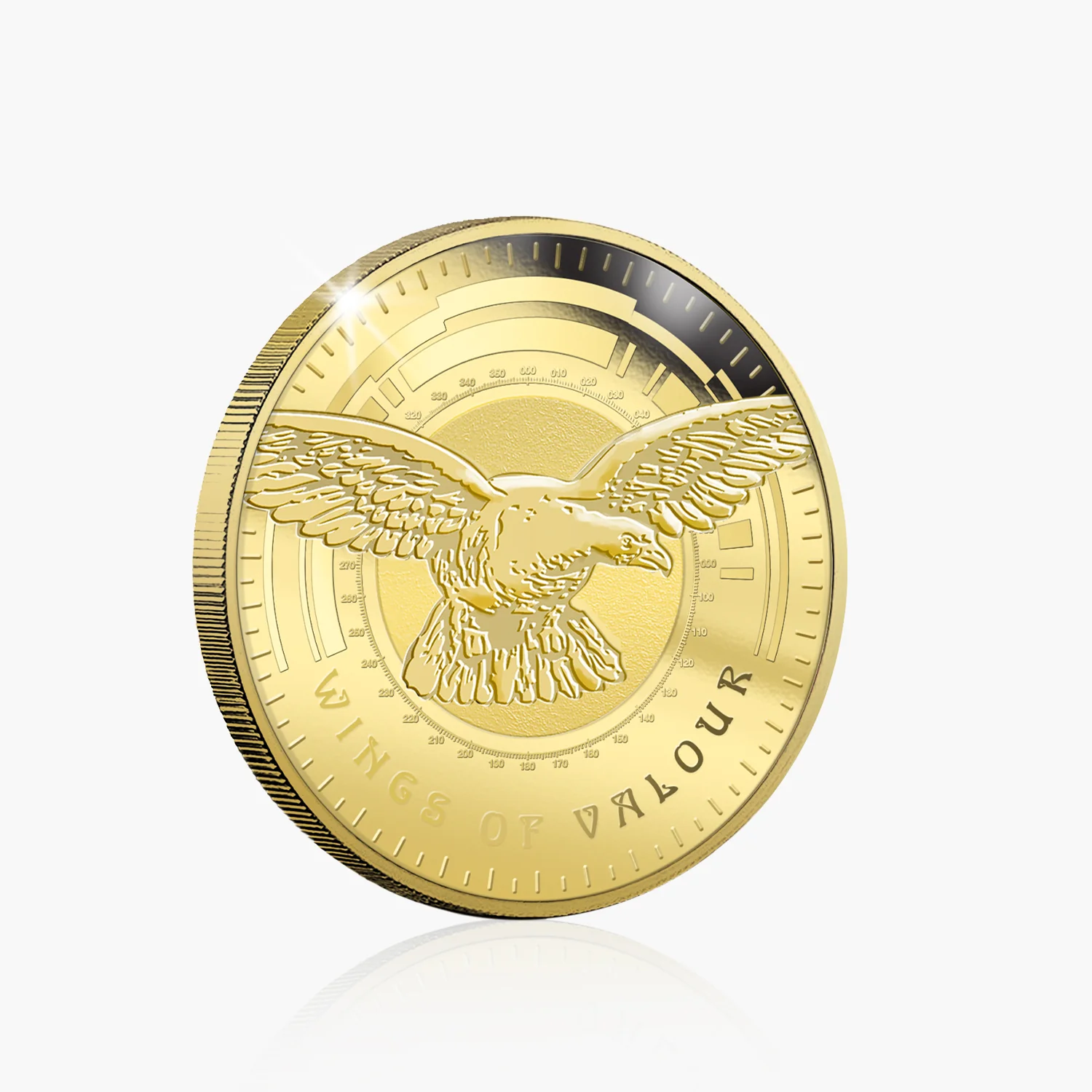 Wings of Valour Hurricane 24 Carat Gold Plated Commemorative - Image 4