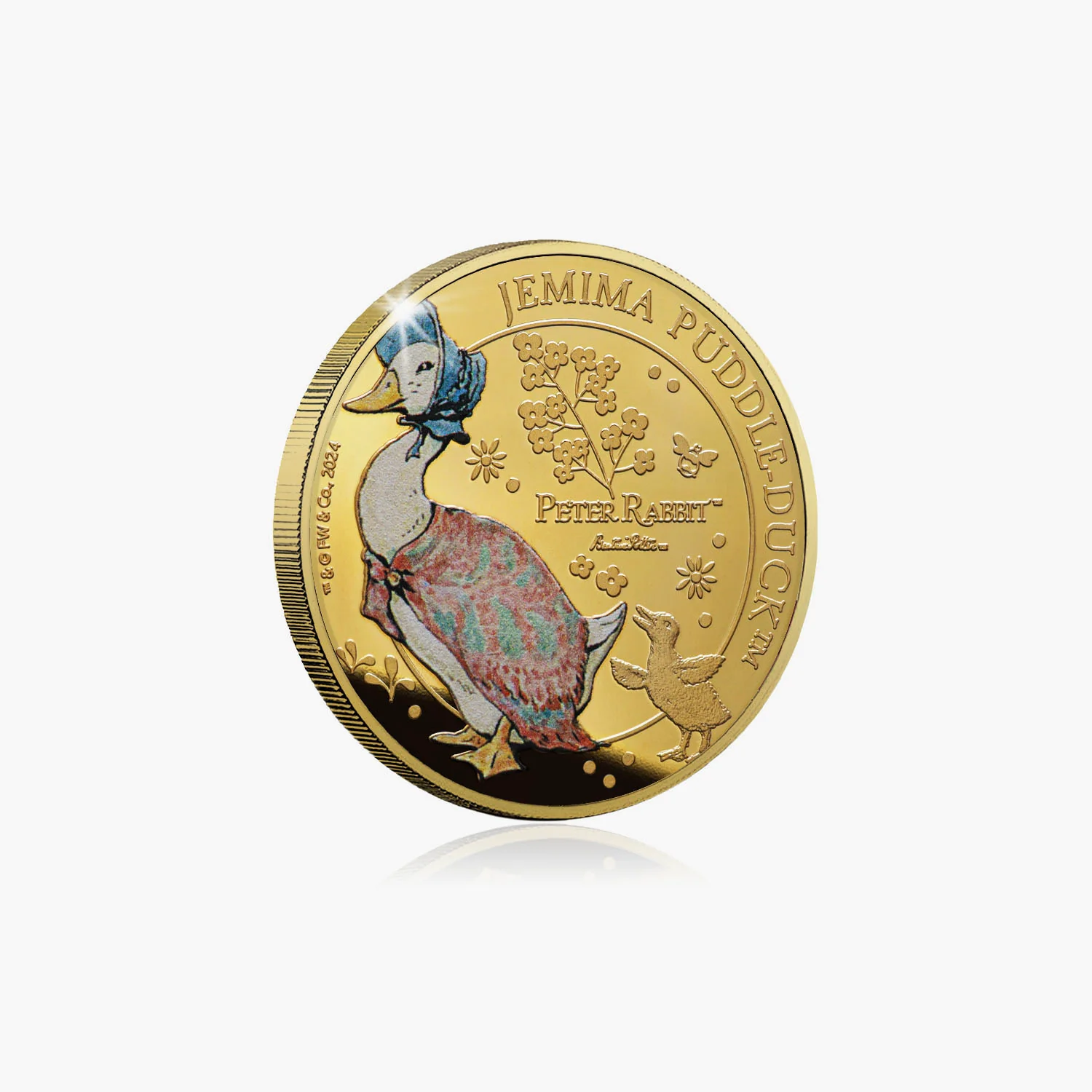 Whiskers and Tales Peter Rabbit 2025 Jemima Puddle-Duck Coin - Image 3